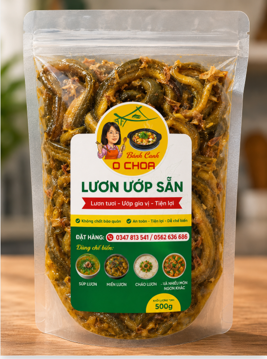 Luon uop san 500g Banh Canh O Choa